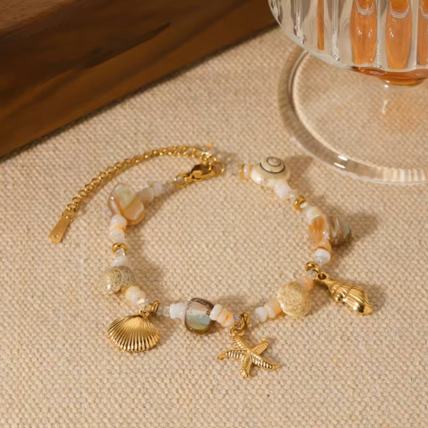 Vintage Shell Beach Bracelet - Image 2