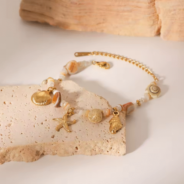 Vintage Shell Beach Bracelet - Image 3